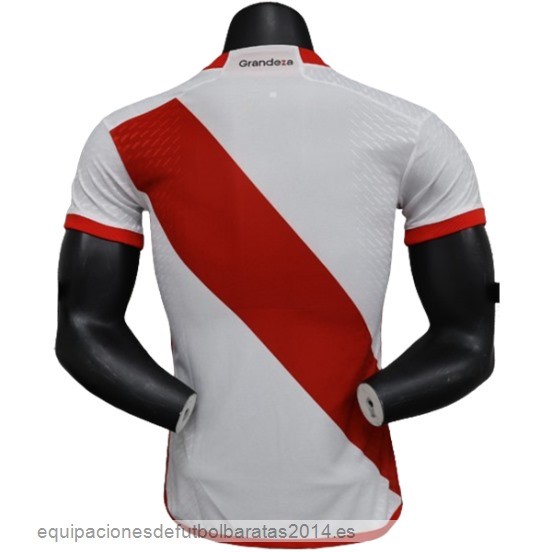 Nuevo 1ª Jugadores Camiseta River Plate 23/24 Blanco Baratas